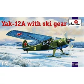 Amodel - Yakovlev Yak-12A with ski gear