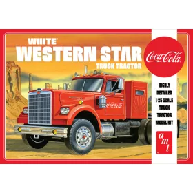 AMT - White Western Star Semi Tractor (Coca Cola)