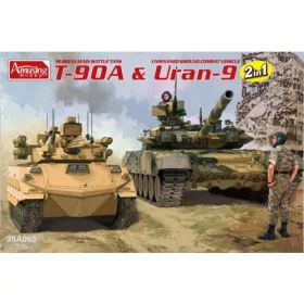 Amusing Hobby - 1:35 Russian Main Battle Tank T-90A   Uran-9