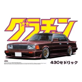 Aoshima - NISSAN CEDRIC 4DR HT 280E BROUGHAM