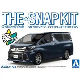 Aoshima - TOYOTA VELLFIRE GRAYISH BLUE MICA METALLIC