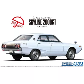 Aoshima - Nissan Skyline 2000GT GC110 1972