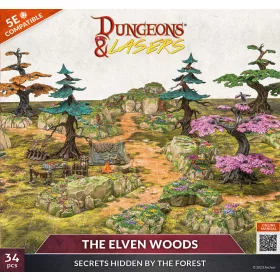   Archon Studio - Dungeons & Lasers Starter Set: THE ELVEN WOODS