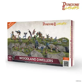   Archon Studio - Dungeons & Lasers Miniatures: WOODLAND DWELLERS