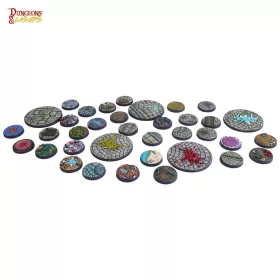   Archon Studio - Dungeons & Lasers Miniatures: SCENIC URBAN BASES SET