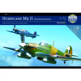Arma Hobby - 1/72 Hurricane Mk II Reconnaissance Deluxe Set