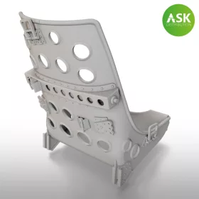   Art Scale - 1/48 A6M Zero Seat Early without starting handle - ASK 3D Print