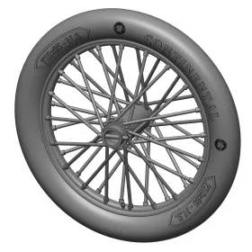 Art Scale - 1/72 German 710x85 spoked wheels - 1 pair