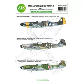   Art Scale - 1/32 Bf 109K-4 part 1 - Swan song of the Messerschmitts