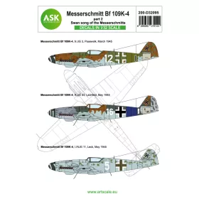   Art Scale - 1/32 Bf 109K-4 part 2 - Swan song of the Messerschmitts