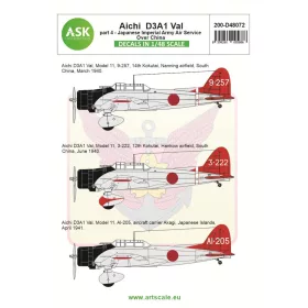   Art Scale - 1/48 Aichi D3A1 Val part 4 - Imperial Japanese Army Air Service over China