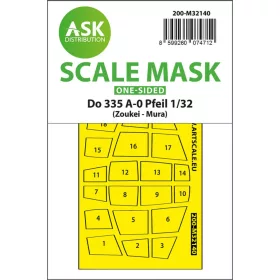   Art Scale - Dornier Do 335A-0 Pfeil one-sided mask for Zoukei Mura 