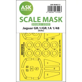   Art Scale - 1/48 Jaguar GR.1/GR.1A double-sided express fit mask for Airfix