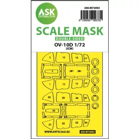   Art Scale - 1/72 OV-10D Bronco double-sided express fit mask for ICM