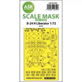   Art Scale - 1/72 B-24H Liberator one-sided fit express mask for Airfix