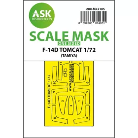 Art Scale - F-14D one-sided fit express mask for Tamiya 