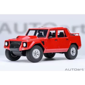   Autoart - Lamborghini LM002 (Rosso Siviglia/Red) (composite model/full openings)