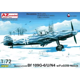 AZ Model - 1/72 Bf 109G-6/U/N4 w/FuG350 Naxos