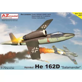 AZ Model - 1/72 Heinkel He 162D  Salamander