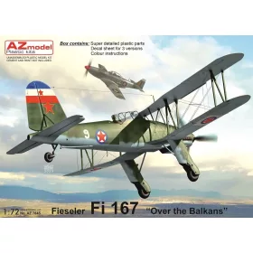 AZ Model - 1/72 Fieseler Fi 167  Over Balkans