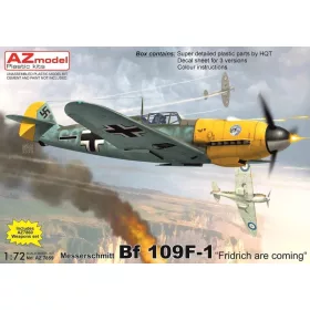 AZ Model - 1/72 Bf 109F-1  Fridrich are coming