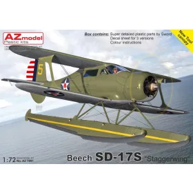 AZ Model - 1/72 Beech SD-17S "Staggerwing"