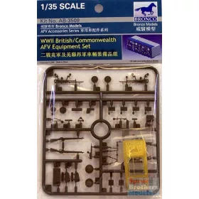 Bronco Models - WWII British/Commonwealth AFV equipment set