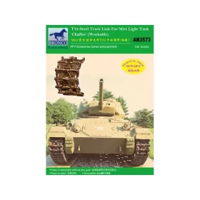   Bronco Models - T-72 Track Link(Steel Type)for M24 Light Tank Chaffee (Workable