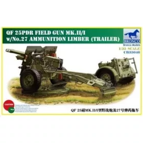 Bronco Models - QF 25pdr Field Gun Mk.II/I