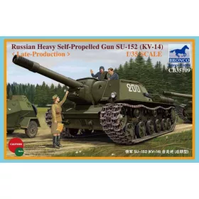   Bronco Models - Russian Self-Propelled Gun SU-152(KV-14) -September 1943 Produktion-