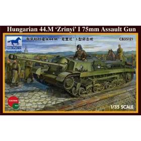 Bronco Models - Hungarian 75mm Assault Gun 44.M Zrinyi I