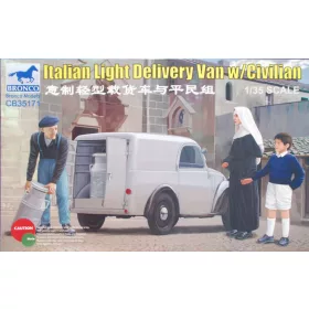 Bronco Models - Italian Delivery Van w/civilian