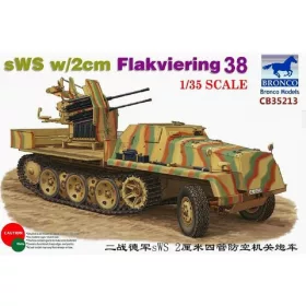Bronco Models - sWS w/2cm Flakviering 38
