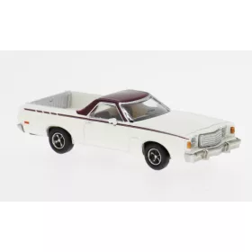 Brekina - Ford Ranchero weiss/dunkelrot 1977