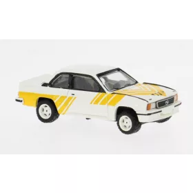 Brekina - Opel Ascona B i400 weiss/gelb 1980
