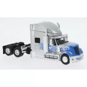   Brekina - International Lonestar  silber/blau  2010  Flames  1:87