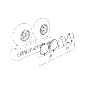 Brengun - Ki-43 Hayabusa Wheels