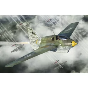   Brengun - 1/144 Me-163B Komet (two kits in box) plastic model kit (two pieces)