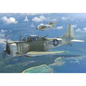   Brengun - 1/144 SBD-5 Dauntless  Atlantic theatre  Plastic injection kit