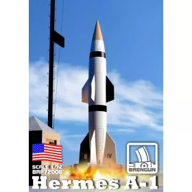 Brengun - 1/72 Hermes A1 rocket Plastic kit with PE parts
