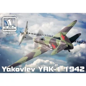 Brengun - 1/72 Jak-1 (mod  1942) plastic construction kit