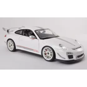   Burago - Porsche 911 GT3 RS 4.0 (997/II)  weiss/Dekor  2011  1:18