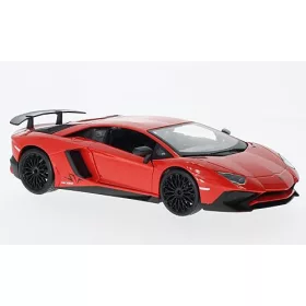 Burago - Lamborghini Aventador LP750-4 SV, hellrot, 1:24