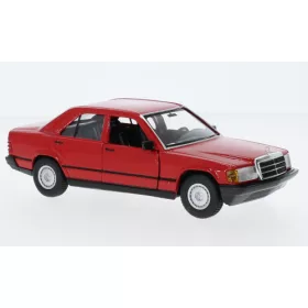 Burago - Mercedes 190 E 2.6 (W201)  rot  1987  1:24