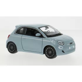 Burago - Fiat 500e  hellblau  2023  1:24