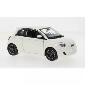 Burago - Fiat 500e  weiss  2023  1:24