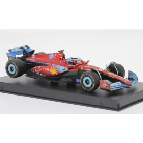   Burago - Ferrari SF-24 Formel 1 GP Miami 2024 Scuderia Ferrari #16 C.Leclerc