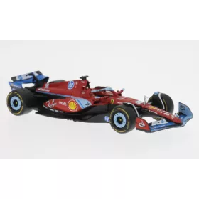   Burago - Ferrari SF-24 Formel 1 GP Miami 2024 Scuderia Ferrari #16 C.Leclerc