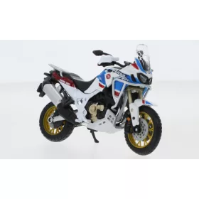 Burago - Honda Africa Twin Adventure, weiss/Dekor, 1:18