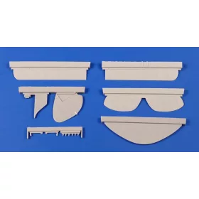 CMK - DH.82 Tiger Moth Control Surfaces